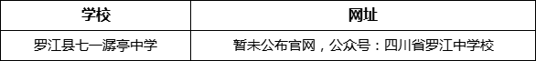 德陽(yáng)市羅江縣七一潺亭中學(xué)網(wǎng)址是什么？
