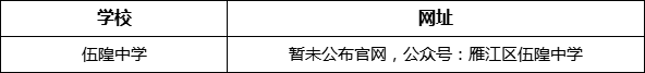 資陽(yáng)市伍隍中學(xué)網(wǎng)址是什么？