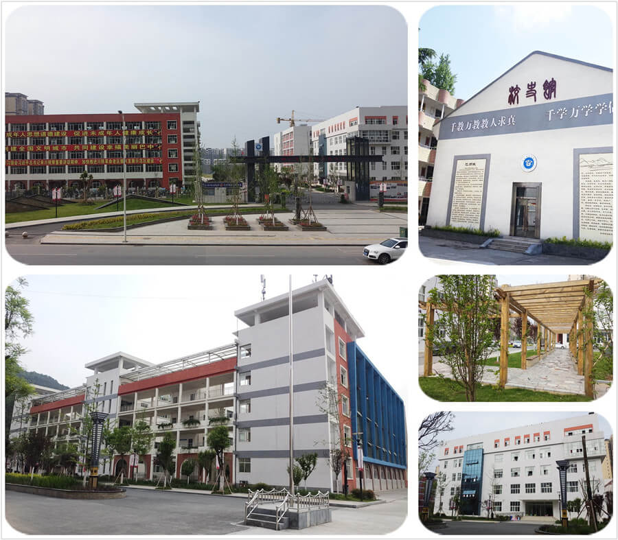 四川省巴中市高級中學(xué)校園風采