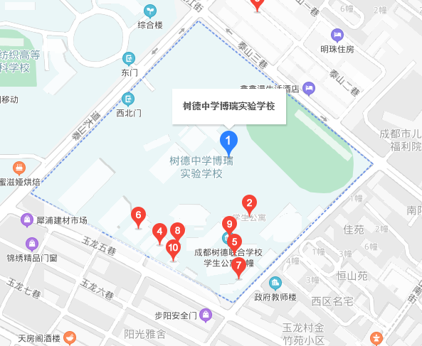 樹德博瑞實驗學校地址在哪里？