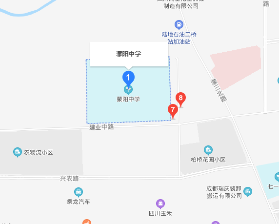 彭州市濛陽中學在哪里？