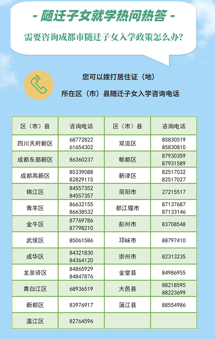 2022年成都市邛崍市隨遷子女初升高最新政策